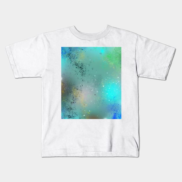 Fire Opal Gemstone Turquoise Kids T-Shirt by Kirovair